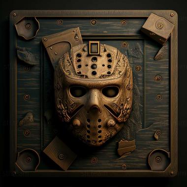 3D model Friday the 13th Killer Puzzle game (STL)